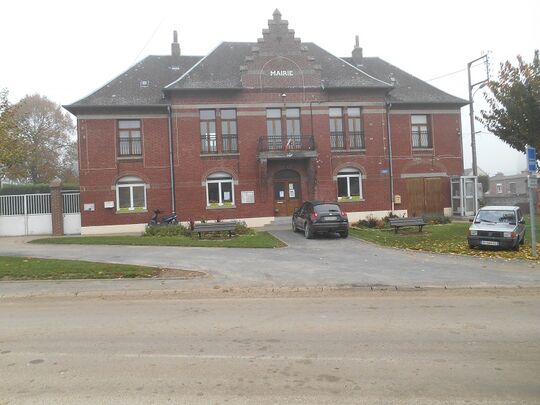 La mairie de Doignies